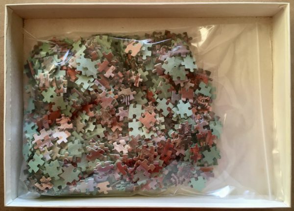 Image of the puzzle 1000, Nathan, The Cats, Madeleine Marcoux, Complete, Picture of the bag