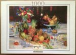 Image of the puzzle 1500, Nathan, Fruit Bowl and Fruit Tray, Paul Collomb, Complete, Picture of the box