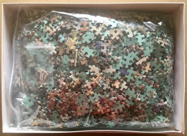 Image of the puzzle 4000, Nathan, Fantastic Voyage, by Gabor Szittya, Complete, Picture of the bag