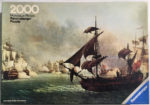 Image of the puzzle 2000, Ravensburger, The Battle of Grenada, by Jean-François Hue, Complete, Picture of the box