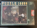 Imaga of the puzzle 10000, Educa, Las Hilanderas, Diego Velázquez, Factory Sealed, Picture of the box