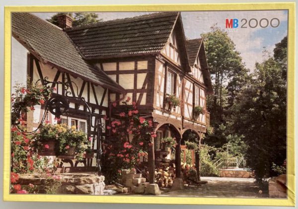 Image of the puzzle 2000, MB, Weierbach, Germany, Sealed Bag, Picture of the box