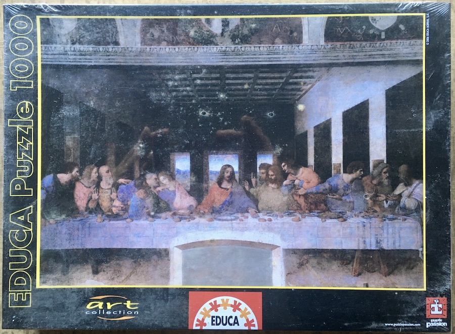 1000, Educa, The Last Supper, Leonardo da Vinci - Rare Puzzles