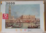 Image of the puzzle 2000, Druon, Venice, Canaletto, Factory Sealed