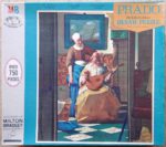 Image of the puzzle 750, MB, The Love Letter, by Johannes Vermeer, Complete, Picture of the box