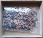 Image of the puzzle 750, MB, The Love Letter, by Johannes Vermeer, Complete, Picture of the bag