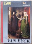 Image of the puzzle 1500, Ricordi, The Arnolfini Portrait, by Jan van Eyck, Complete, Picture of the box