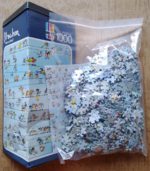 Image of the puzzle 1000, Heye, Who's Calling?, Roger Blachon, Complete, Picture of the bag