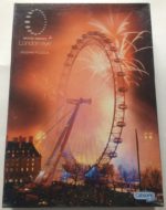 Image of the puzzle 1000, Gibsons, British Airways, London Eye. Picture of the box.