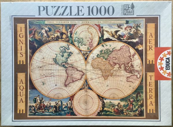 1000 piece puzzle-1874 Map, Military Atlas Planche VI. Pamlico Sound.  Carolina du