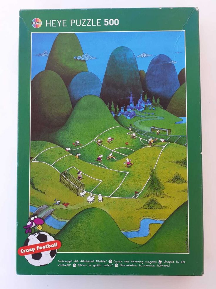 500, Heye, Football Hill, Guillermo Mordillo - Rare Puzzles