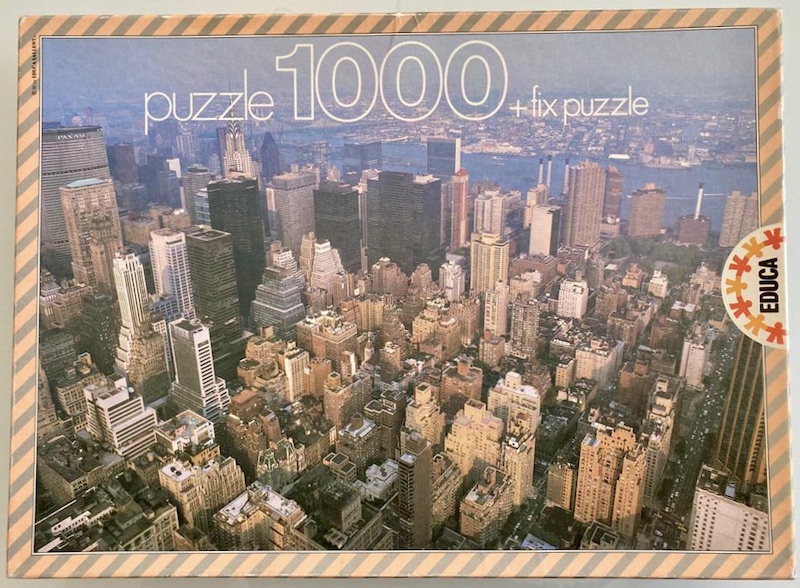 1000, Educa, Building a Building - Rare Puzzles