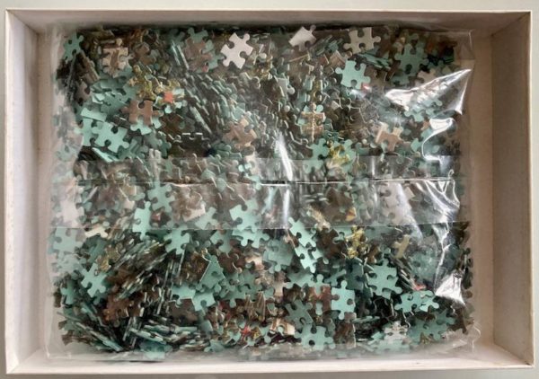 Image of the puzzle 2000, MB, Weierbach, Germany, Sealed Bag, Picture of the bag