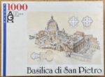 Image of the puzzle 1000, Ricordi, Saint Peter's Basilica, Factory Sealed