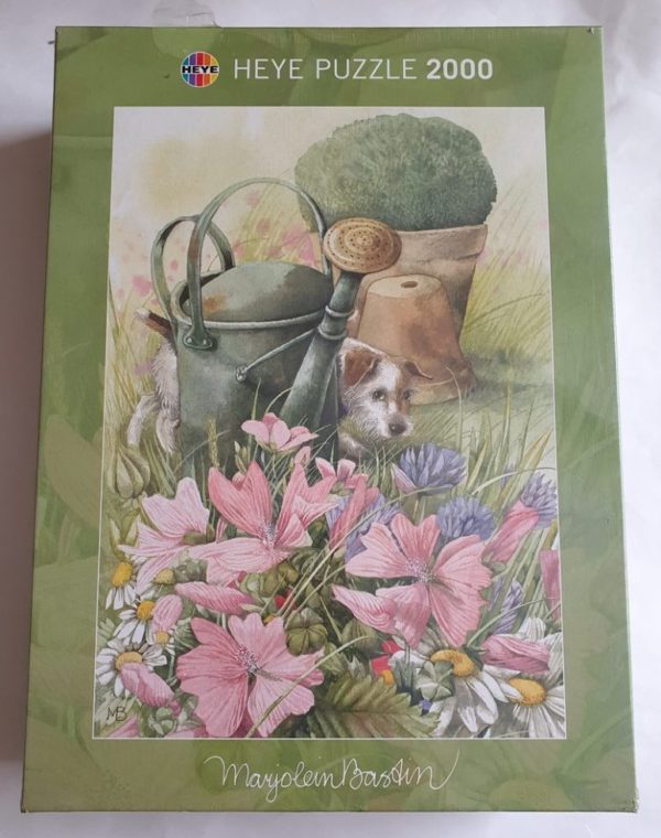 Image of the puzzle 2000, Heye, Doggy, Marjolein Bastin. Picture of the box.