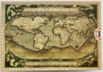 Image of the puzzle 3000, Educa, Typus Orbis Terrarum, by Abraham Ortelius, Sealed Bag, Picture of the box