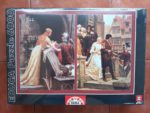 Image of the puzzle 6000, Educa, Collage, Edmund Blair Leighton. Picture of the box.