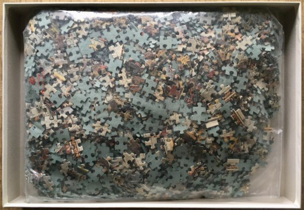 Image of the puzzle 3000, Ravensburger, World Map 1665, Sealed Bag, Picture of the bag