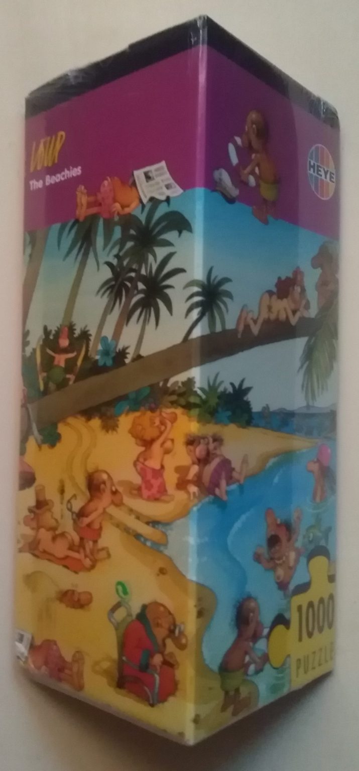Image of the puzzle 1000, Heye, The Beachies, Jean-Jacques Loup, Factory Sealed
