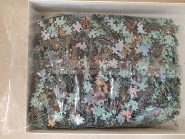 Image of the puzzle 3000, Jumbo, Outdoor Party, Dirck Hals, Sealed Bag, Picture of the bag