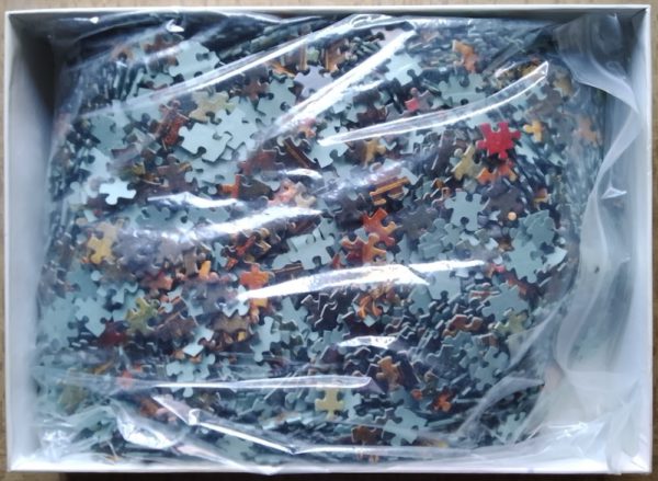 Image of the puzzle 3000, Nathan, Sight and Smell, Jan Brueghel the Elder, Complete, Picture of the bag