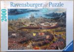 Image of the puzzle 2000, Ravensburger, The Battle of Alexander, by Albrecht Altdorfer, Sealed Bag, Picture of the box