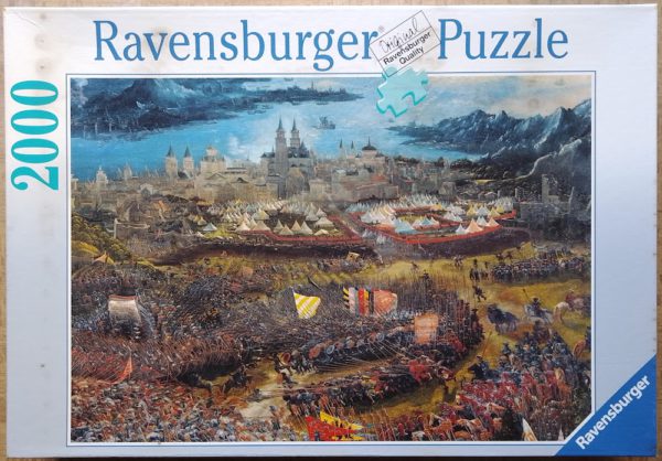 4000 piece puzzle, Battle of Alexander, by Albrecht Altd…