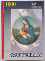 Image of the puzzle 1000, Ricordi, Madonna and Child, by Raphael, Sealed Bag, Picture of the box
