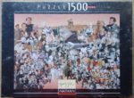 Image of the puzzle 1500, Nathan, Leading Figures of the 20th Century, Factory Sealed, Picture of the box