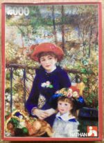 Image of the puzzle 2000, Nathan, On the Terrace, Renoir, Complete, Picture of the box
