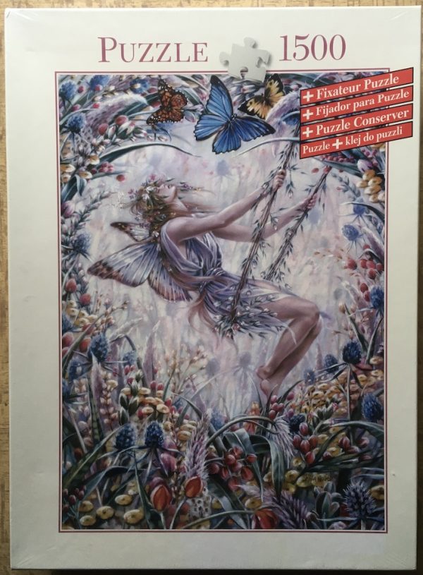 Image of the puzzle 1500, Blatz, Heart's Content, by Sheila Wolk, Factory Sealed, Picture of the box