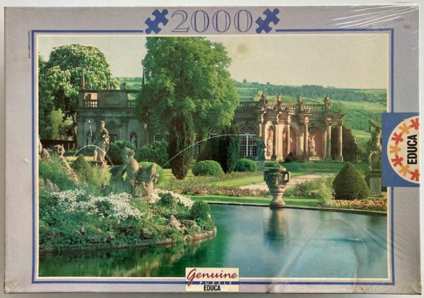 Image of the puzzle 2000, Educa, Württemberg Castle, Germany, Factory Sealed, Picture of the box