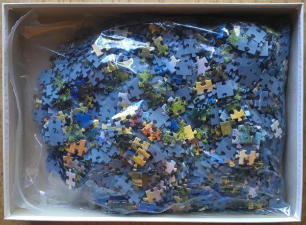 Image of the puzzle 2000, Schmidt, The Seaside, Complete, Picture of the bag