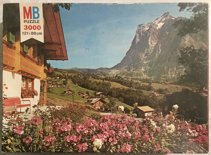 3000, MB, Grindelwald, Switzerland, Sealed Bag Image of the puzzle 3000, MB, Grindelwald, Switzerland, Picture of the box