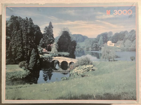 Image of the puzzle 3000, MB, Stourhead Gardens, Wiltshire, England, Picture of the box