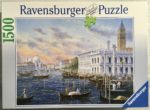 Image of the puzzle 1500, Ravensburger, Evening in Venice, Dennis Lewan, Complete, Picture of the box