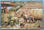Image of the puzzle 1000, Jumbo, The Last Harvest, Cornelis Jetses, Complete, Picture of the box