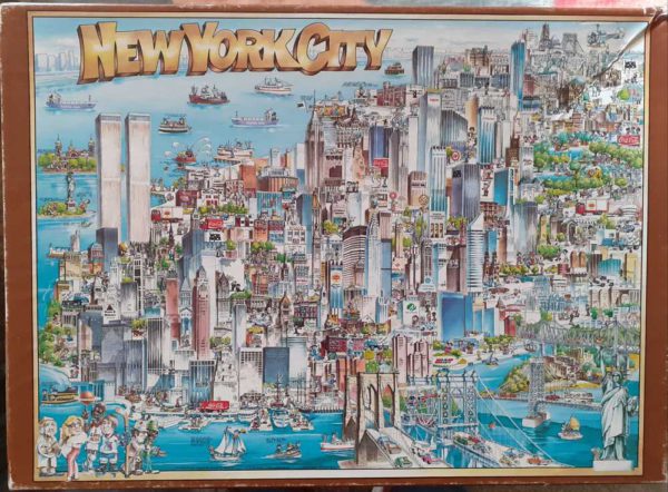 Image of the puzzle 500, Buffalo, New York City, Complete, Picture of the puzzle