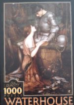 Image of the puzzle 1000, D-Toys, Lamia, John William Waterhouse, Complete, Picture of the box