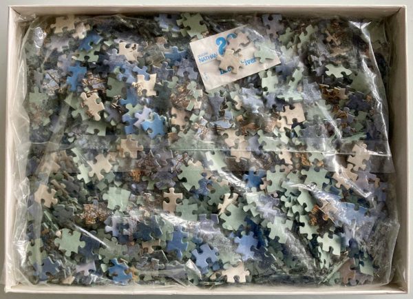 Image of the puzzle 2000, Nathan, Lake in Wintertime, Sealed Bag, Picture of the bag