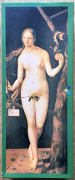 Image of the puzzle 1000, Impronte Edizioni, Eva, by Albrecht Dürer, Incomplete, Picture of the box