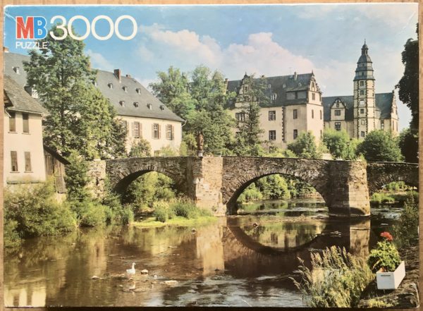 Image of the puzzle 3000, MB, Hadamar, Hassen, Germany, Sealed Bag, Picture of the box