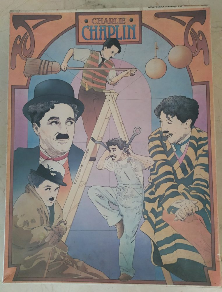 1500, International Team, Charlie Chaplin, Sealed Bag, Listed by Barebrain Image of the puzzle 1500, International Team, Charlie Chaplin, Sealed Bag, Picture of the box