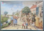 Image of the puzzle 1000, Jumbo, Dutch Village Scene, Cornelis Jetses, Complete, Picture of the box