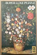 Image of the puzzle 3332, F.X. Schmid, Flowers Still Life, Jan Brueghel the Elder, Complete, Picture of the box