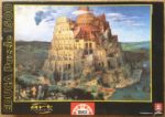 Image of the puzzle 1500, Educa, The Tower of Babel, by Pieter Bruegel the Elder, Sealed Bag, Picture of the box