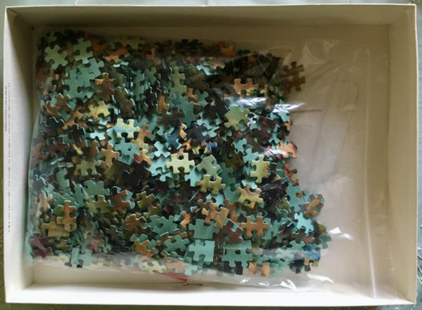 Image of the puzzle 1000, Educa, The Dance of the Villagers, Rubens, Complete, Picture of the bag