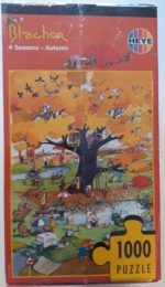 Image of the puzzle 1000, Heye, 4 Seasons – Autumn, Roger Blachon. Picture of the back.