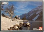 Image of the puzzle 2000, Nathan, Lake in Wintertime, Sealed Bag, Picture of the box