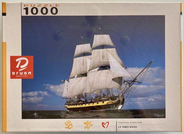 1000, Druon, Le HMS Rose, Factory Sealed, Picture of the box